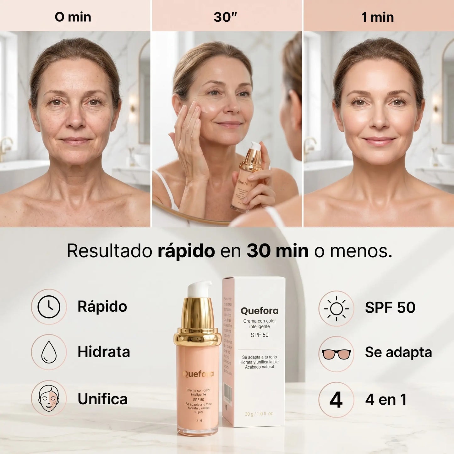 Base de Maquillaje 4 en 1 SPF50