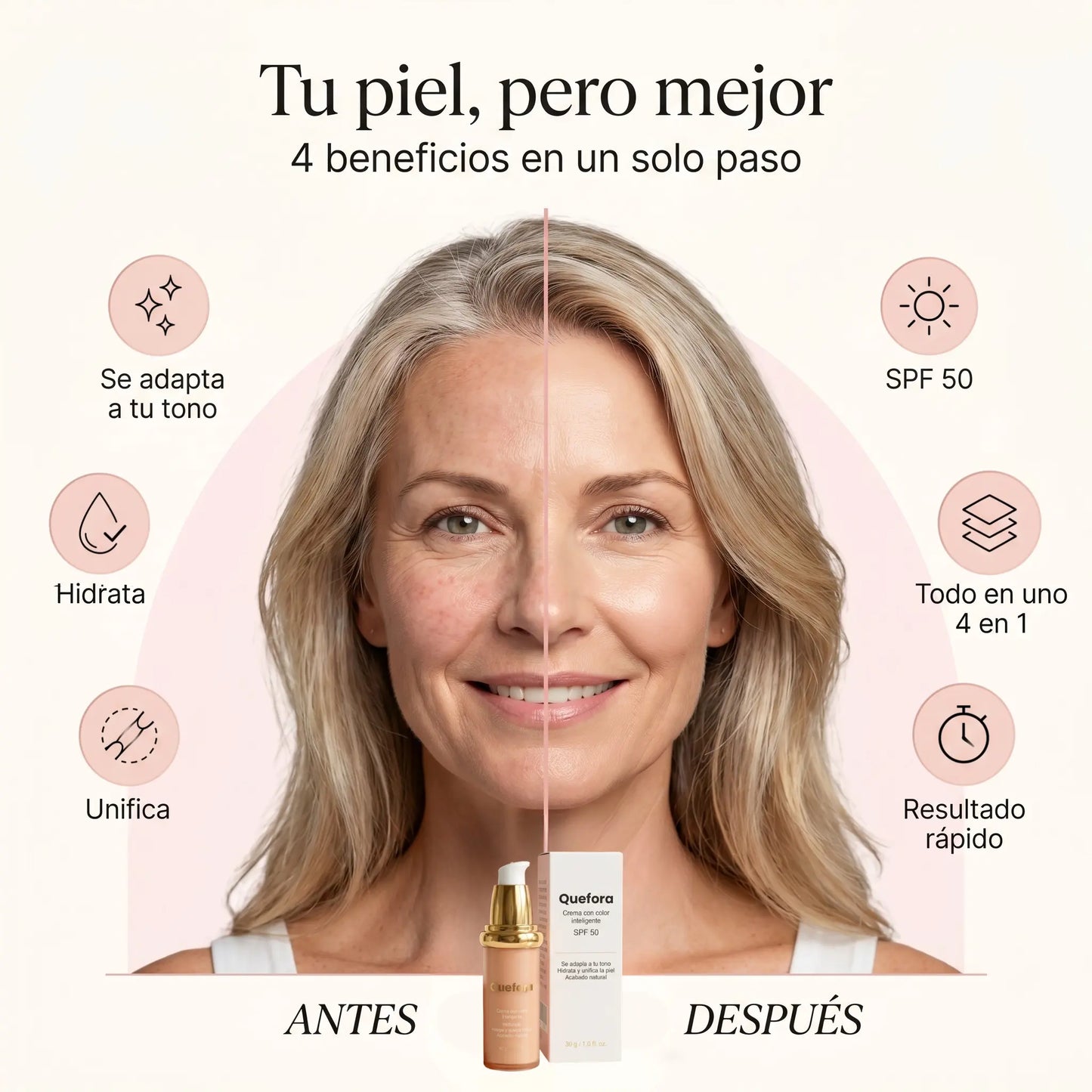 Base de Maquillaje 4 en 1 SPF50