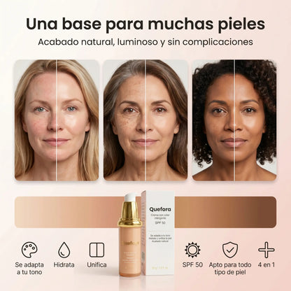 Base de Maquillaje 4 en 1 + SPF50 | Oferta 2X1