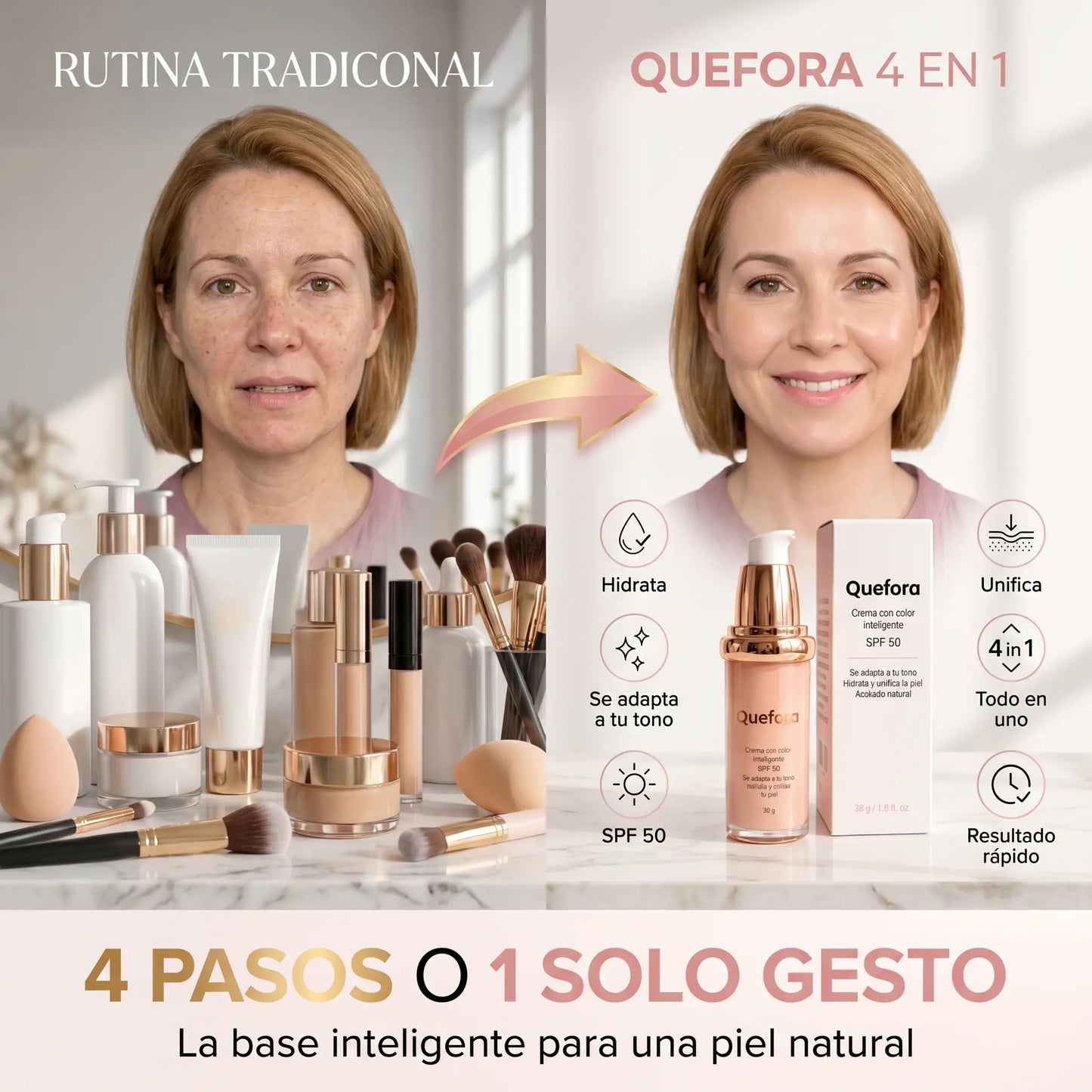 Base de Maquillaje 4 en 1 SPF50
