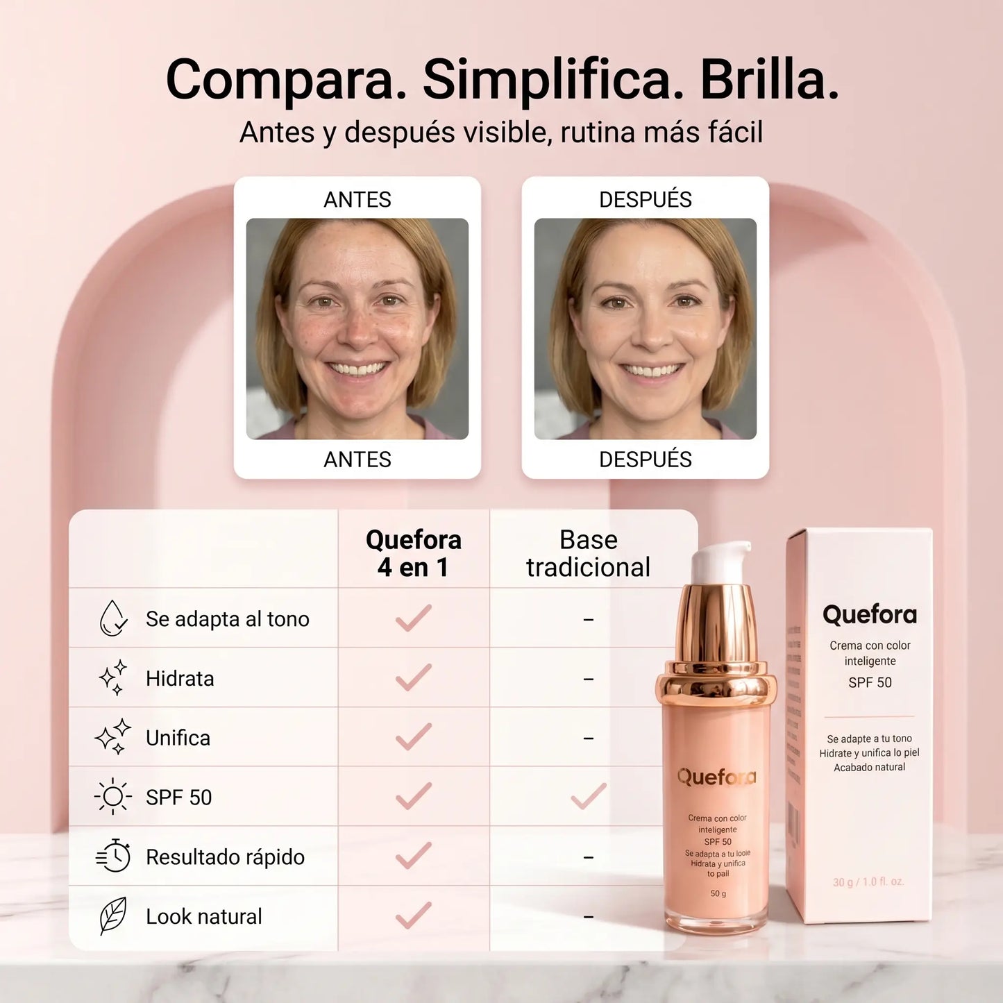 Base de Maquillaje 4 en 1 SPF50