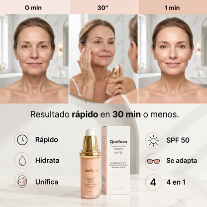 Base de Maquillaje 4 en 1 + SPF50 | Oferta 2X1