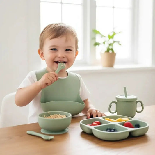 Vajilla Infantil de Silicona